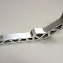 Pieza para robot de aluminio
